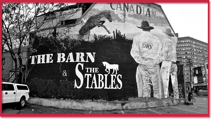 The Barn and Stables in Toronto, where Colin Nicholson met his killer