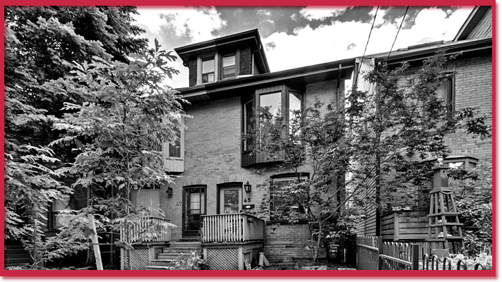 Murder house at 45 Badgerow Avenue, Toronto