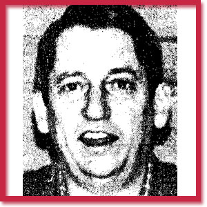 Black and white photo of murder victim Norman Cardwell