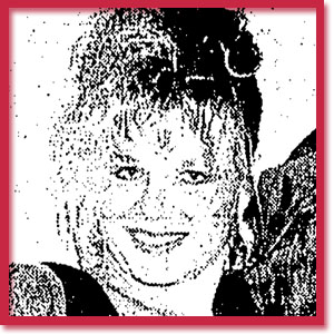 Black and white photo of murder victim Grayce Baxter