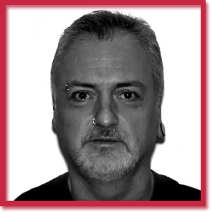 Black and white photo of Toronto homicide victim Brent Gartner