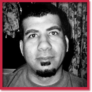 Black and white photo of Toronto homicide victim Soroush Mahmudi