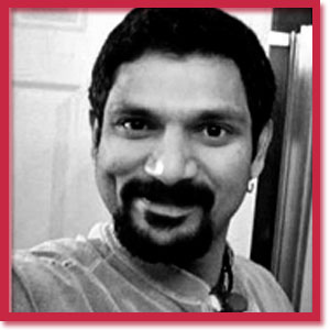 Black and white photo of Toronto homicide victim Skandaraj “Skanda” Navaratnam