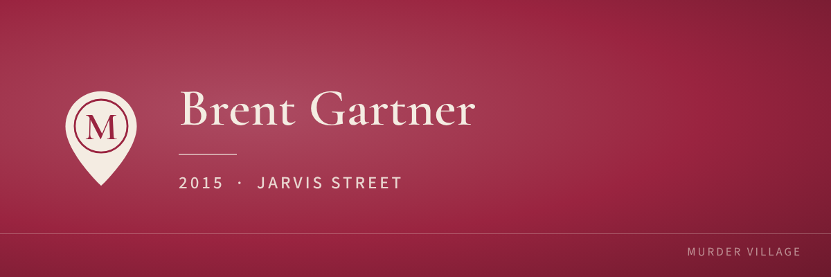 Brent Gartner, 2015, Jarvis Street