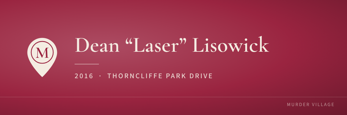 Dean “Laser” Lisowick, 2016, Thorncliffe Park Drive