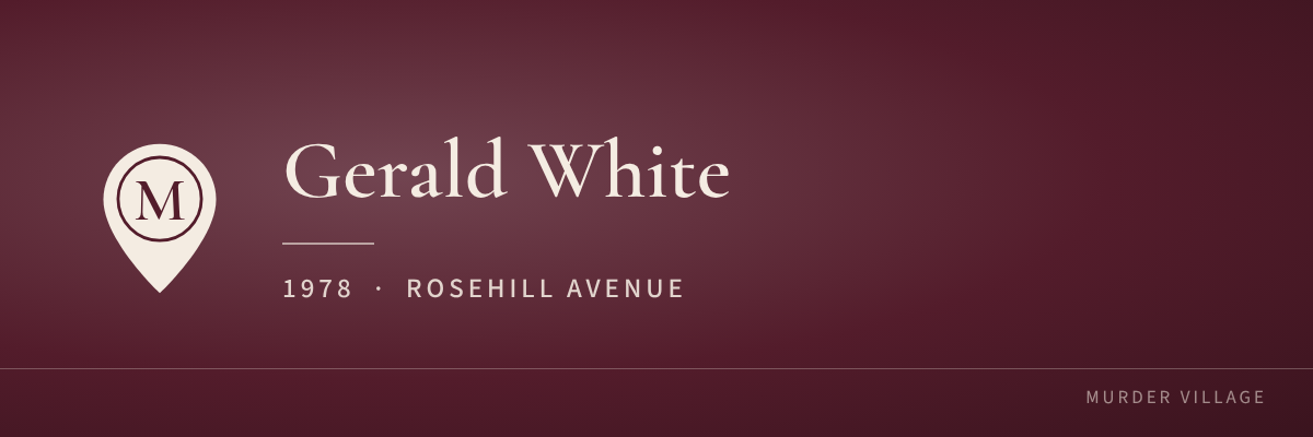 Gerald White, 1978, Rosehill Avenue