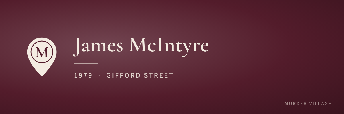 James McIntyre, 1979, Gifford Street