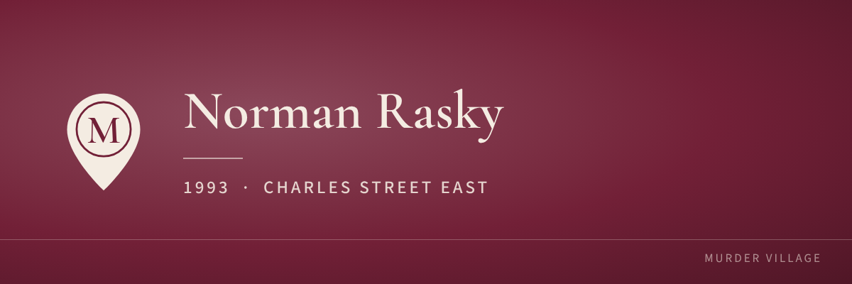 Norman Rasky, 1993, Charles Street East