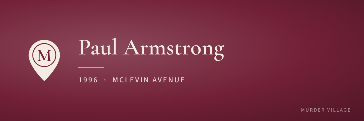 Paul Armstrong, 1996, McLevin Avenue