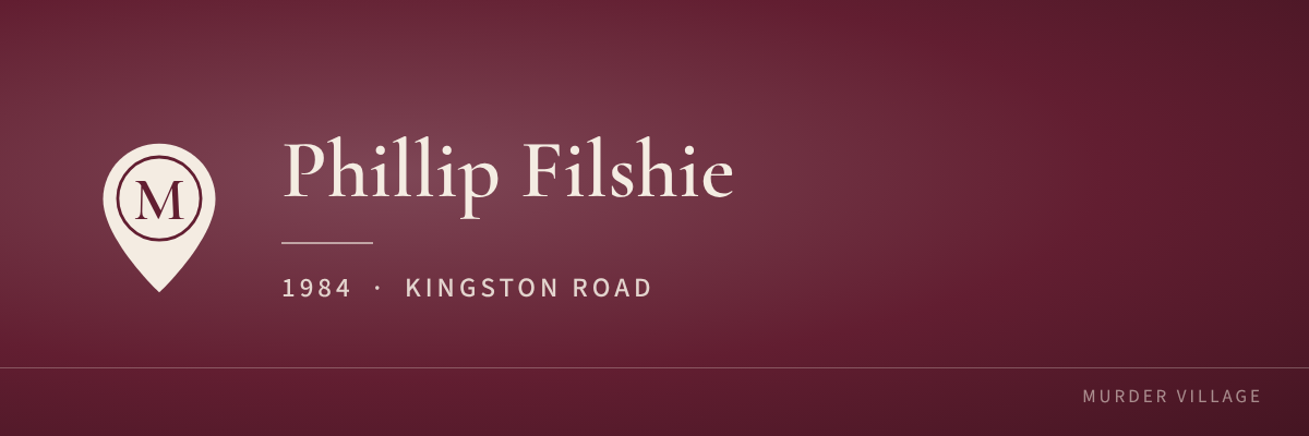 Phillip Filshie, 1984, Kingston Road