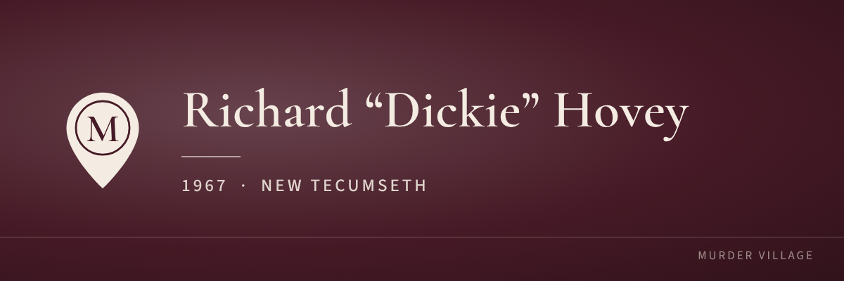 Richard “Dickie” Hovey, 1967, New Tecumseth